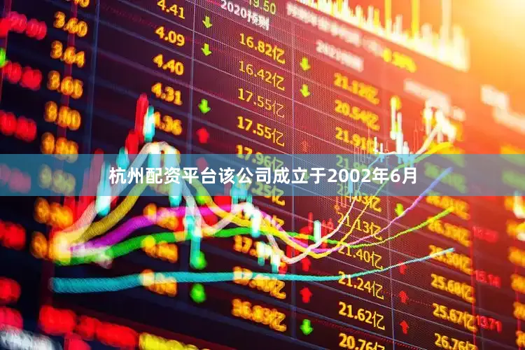 杭州配资平台该公司成立于2002年6月