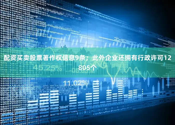 配资买卖股票著作权信息9条；此外企业还拥有行政许可12805个