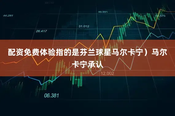 配资免费体验指的是芬兰球星马尔卡宁）马尔卡宁承认