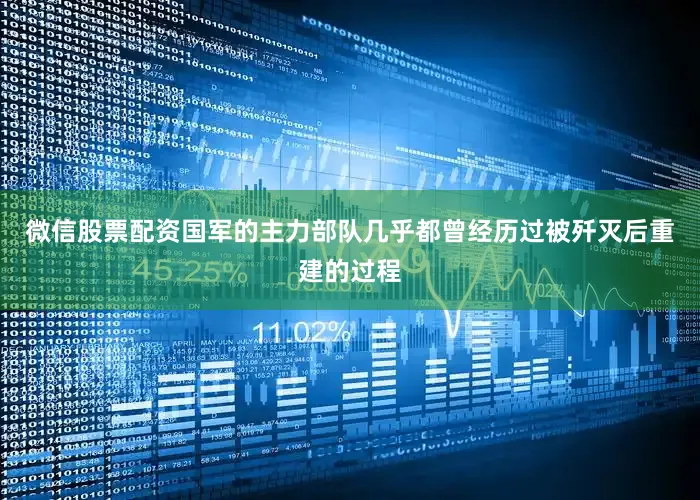 微信股票配资国军的主力部队几乎都曾经历过被歼灭后重建的过程